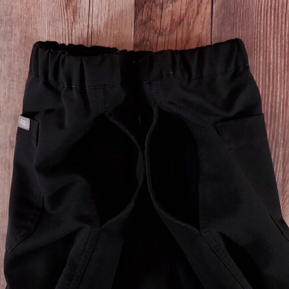 Figs Mens Size Large Black Pisco Basic Scrub Bottom Pants FM4500S PO 1557 - Picture 6 of 14